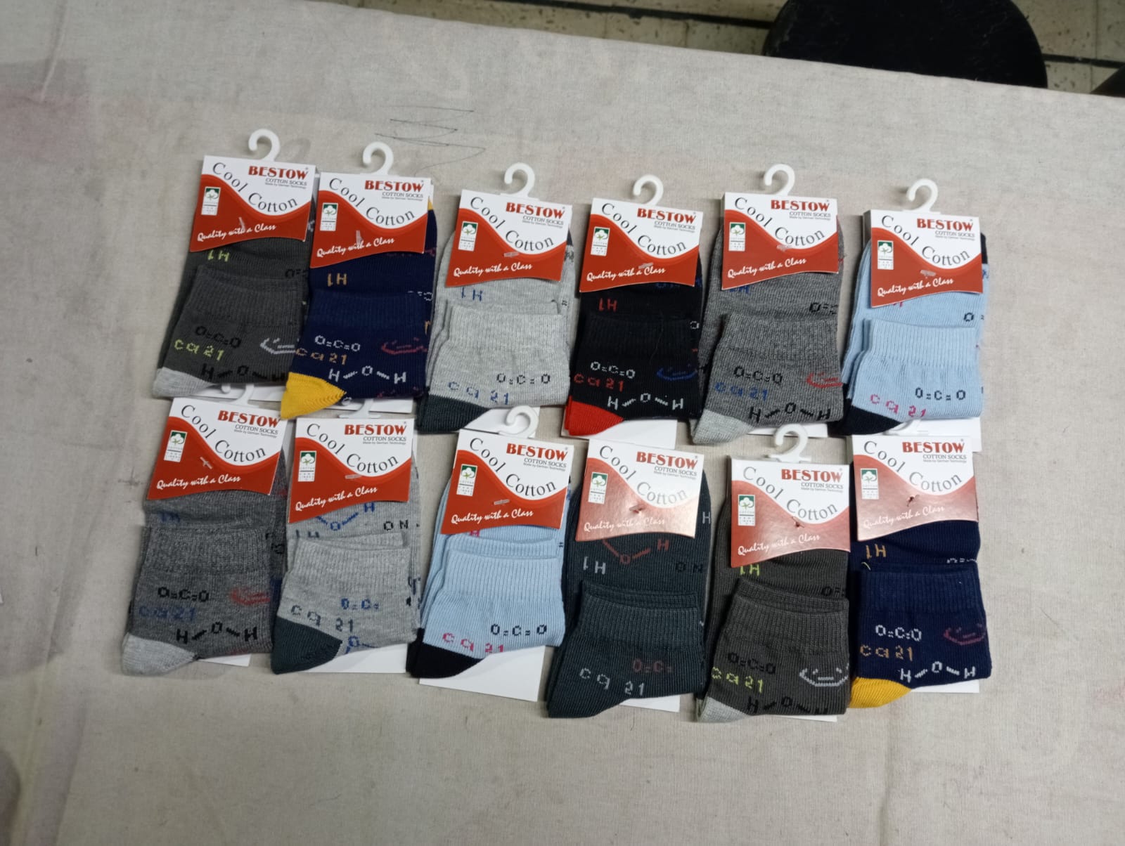 1 601 ABCD KIDS SOCKS ASSOSTED 