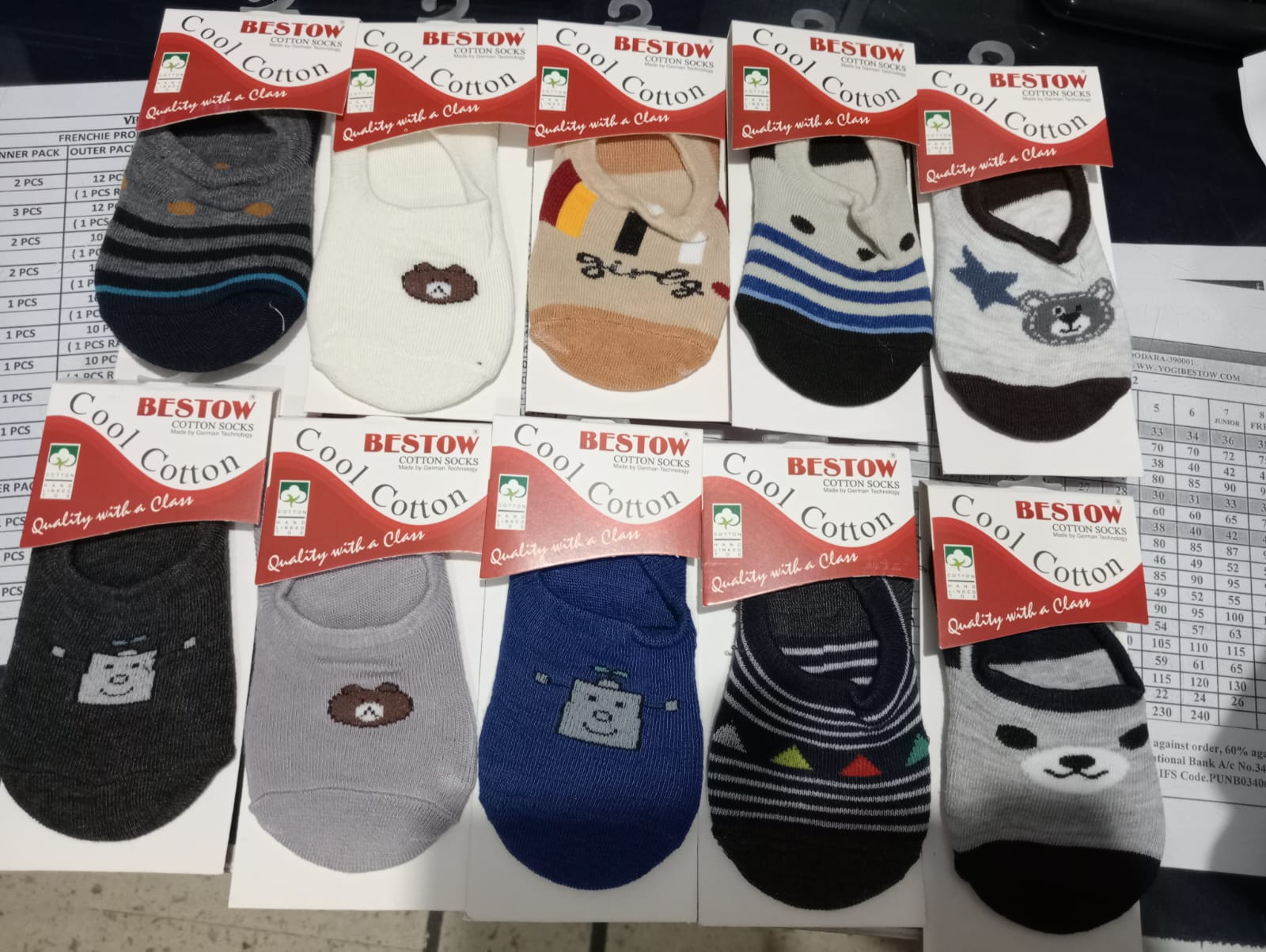 2 601 LOFFER KIDS SOCKS ASSOSTED