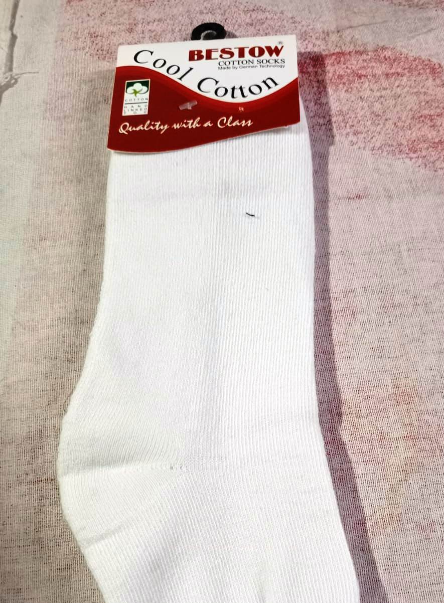  5000 BESTOW WHITE SOCKS 