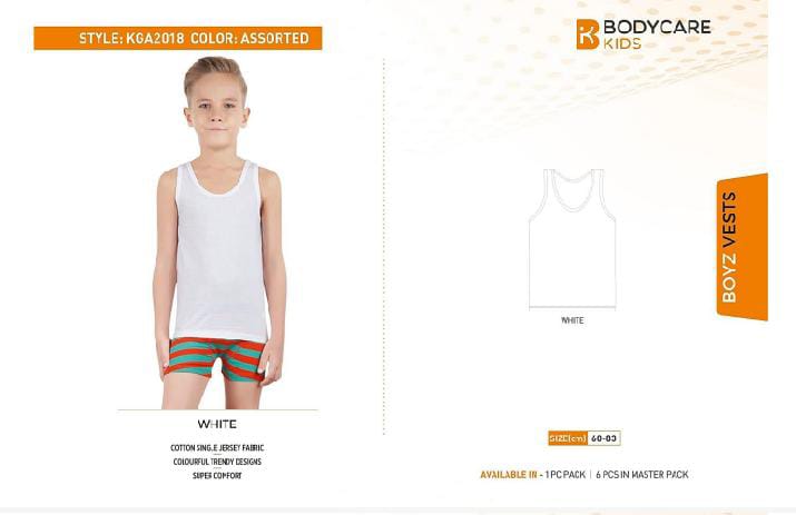 60 BOYS VESTS 2018 KGA BOYS VEST ASSORTED 