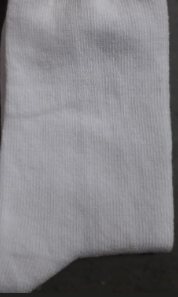 2 201 WHITE SOCKS PLAIN LYCRA