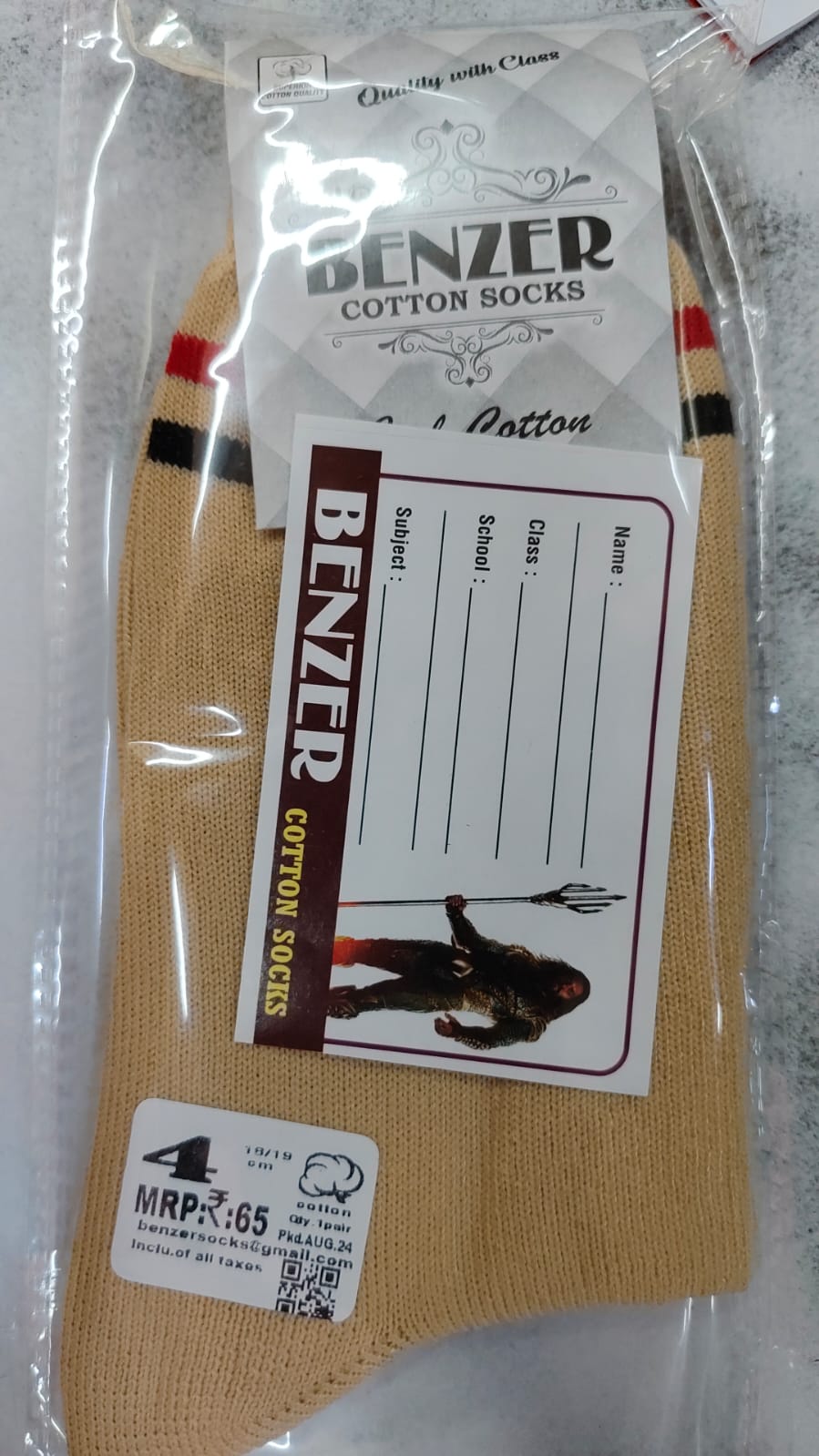 4 311 SKIN SOCKS RED/BLACK PATI 