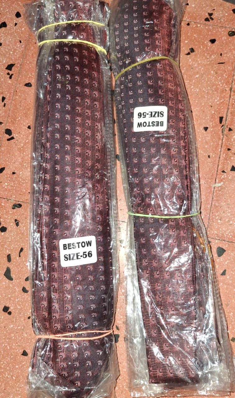 10 342 255 Maroon Plain Design Wali tie