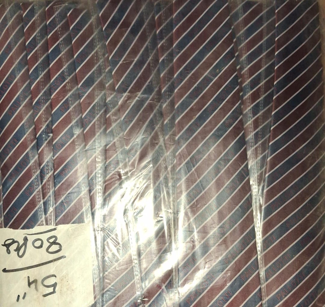 48 642 522 Navy Maroon Patta with white Line 