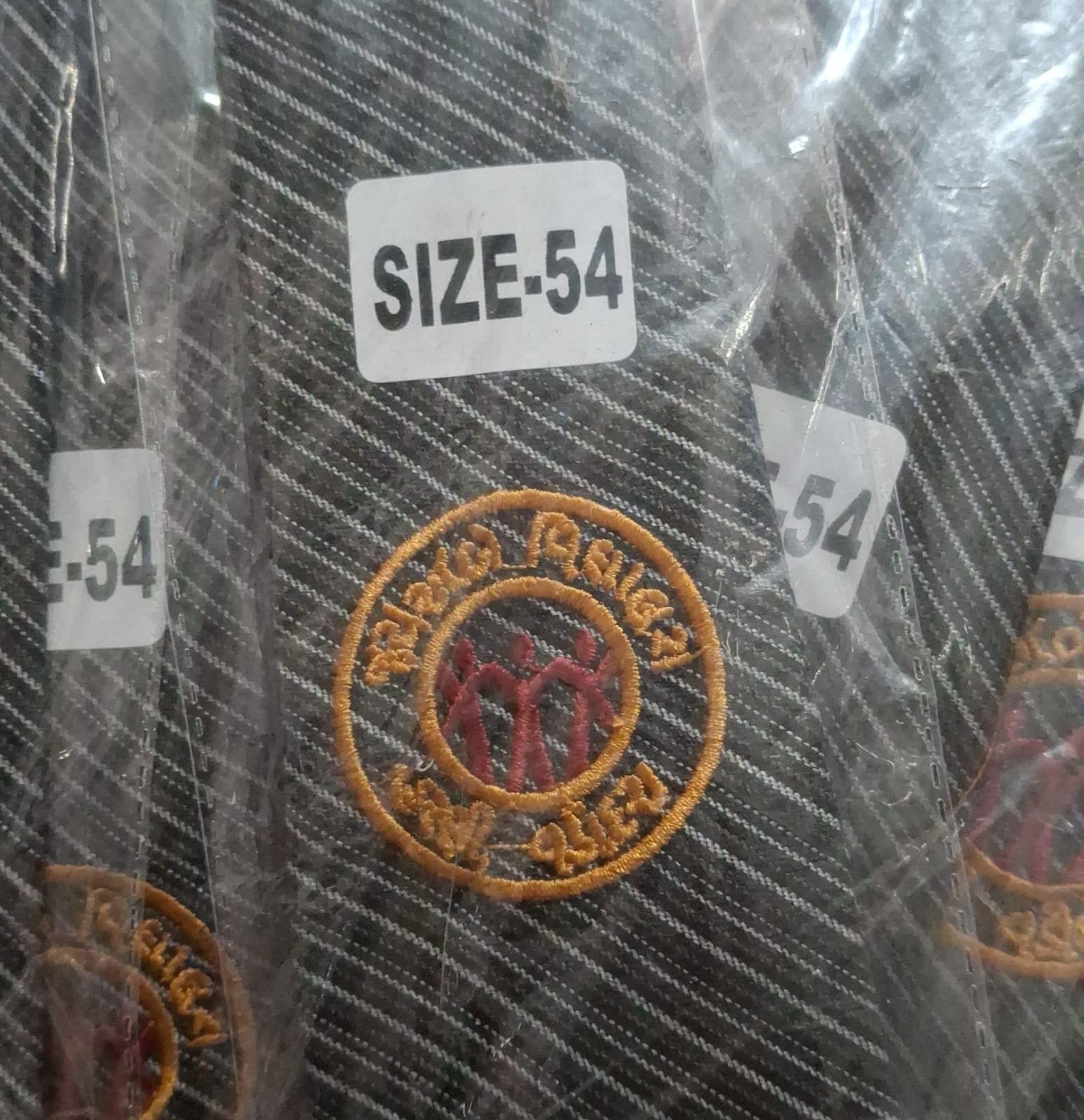 46 642 255 Grey in White Patti (Jay Ambe-Gujrati) 