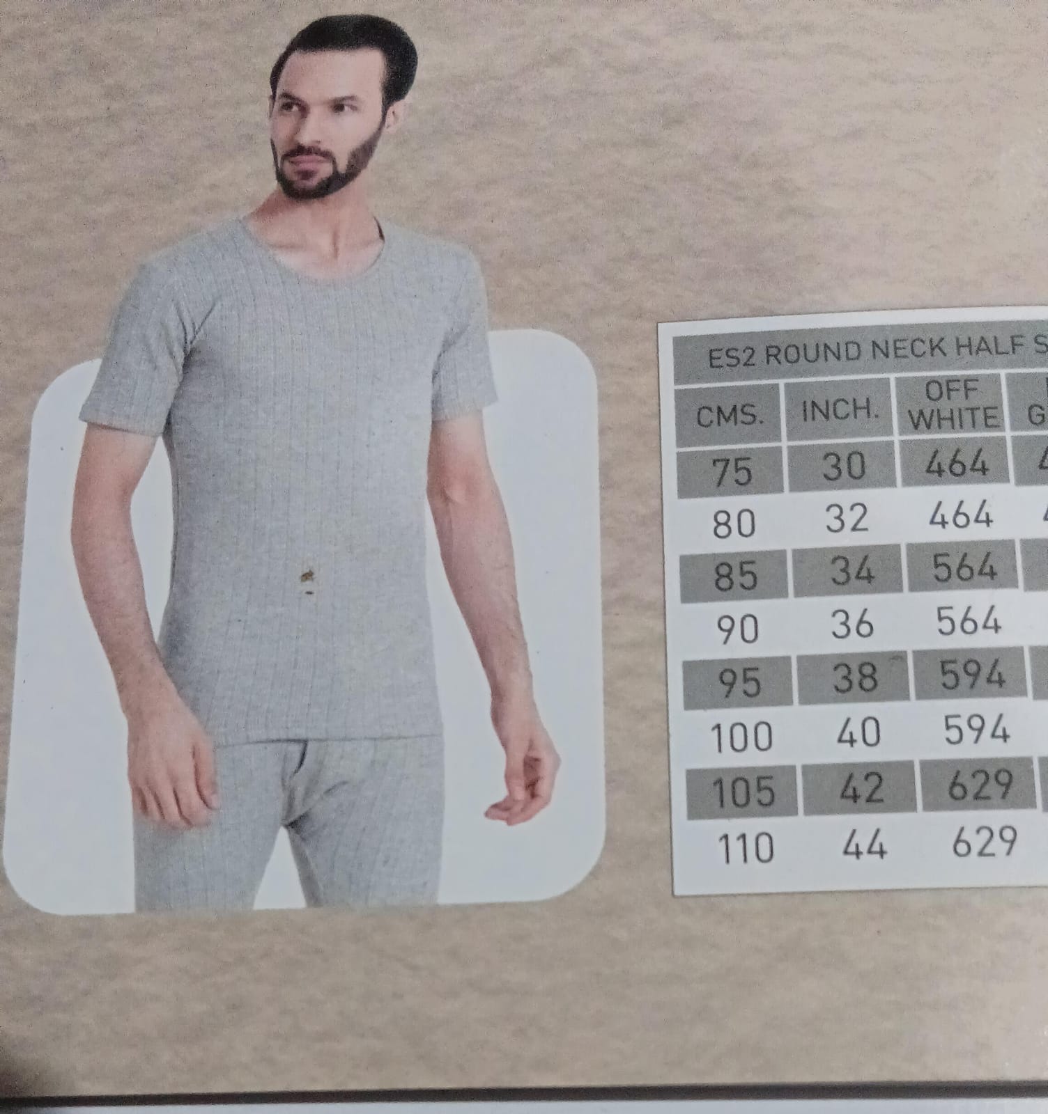 100 ES2 MI-GREY GENTS  R/N H/S