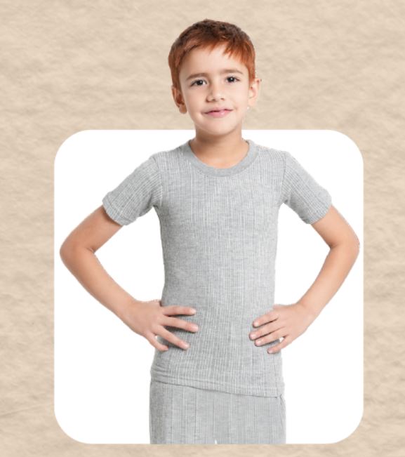 35 ES2 MILANCH  GREY KIDS R/N H/S 