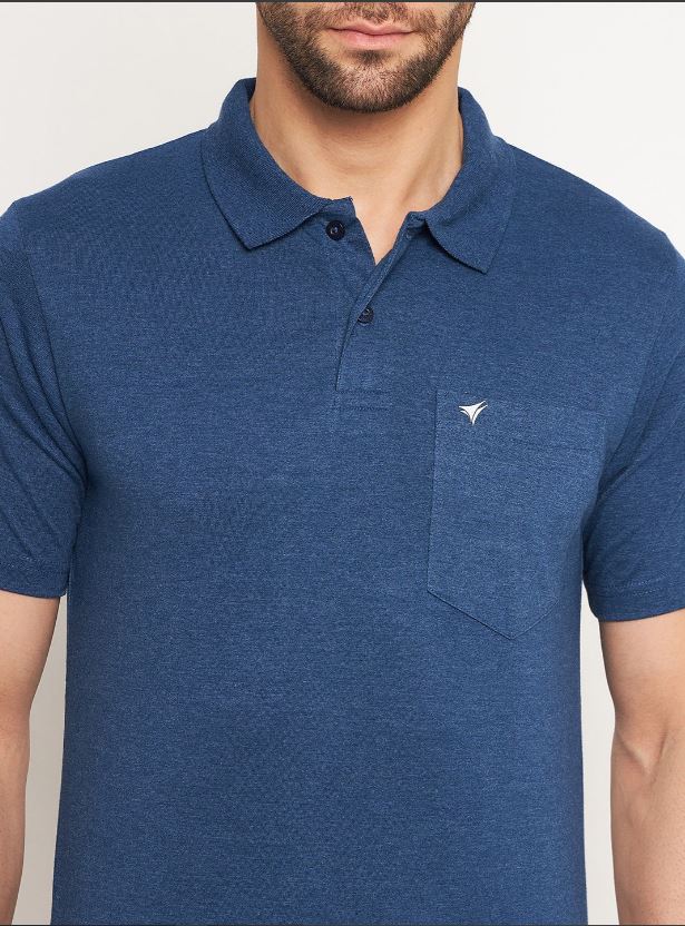 M TMF 2002 COLLAR T-SHIRT DENIM MILLANCH