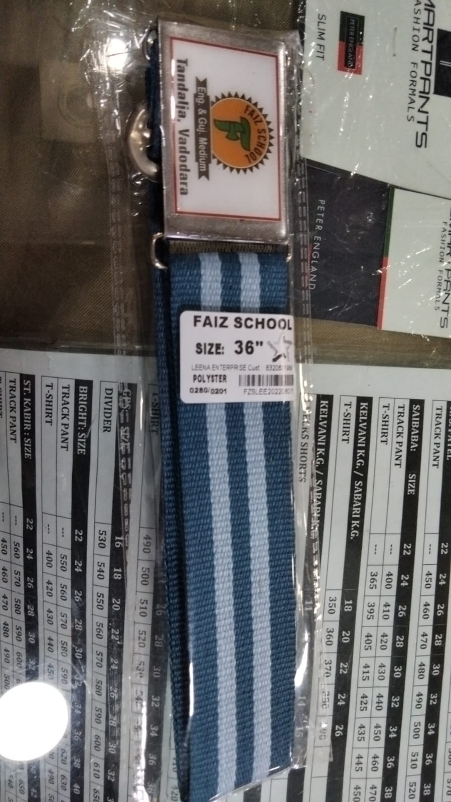 36 2222 22 NAVY/SKY ( ENG & GUJ ) 