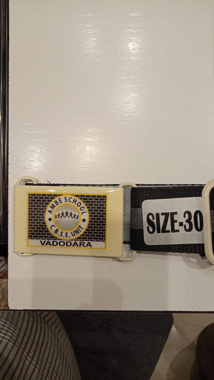 38 1111 11 BLACK/GREY ( AMBE SCHOOL) 