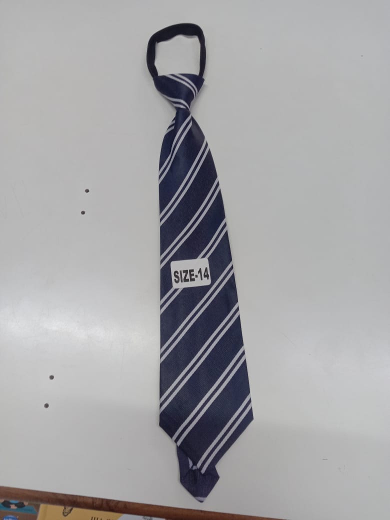 16 342 225 NAVY TIE 2 WHITE PATTI 