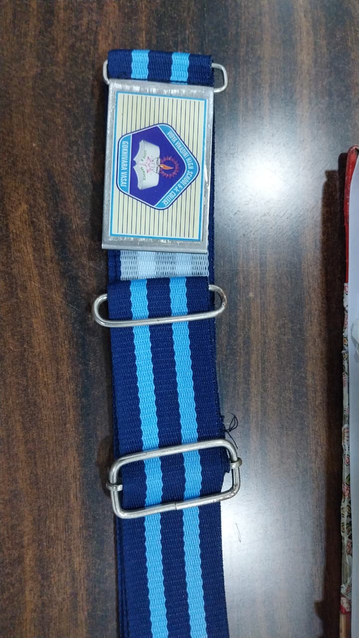 32 2222 11 SKY/NAVY 5 PATTI ( VIDYA VIKASINI) 