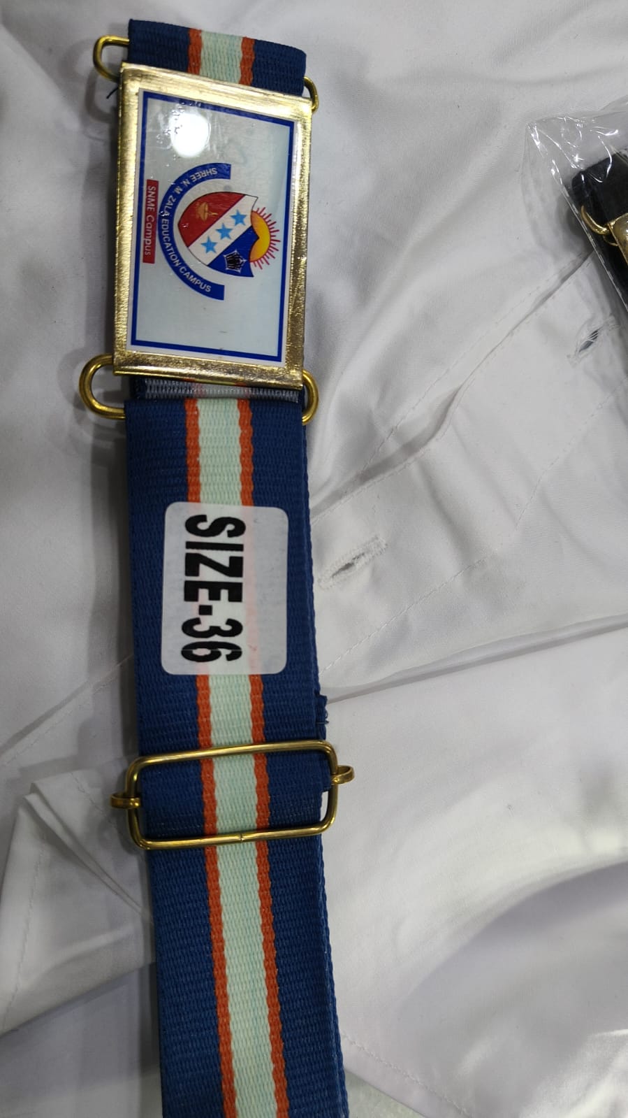 30 3333 11 NAVY/ORANGE/WHITE PP NIVAR (SNME CAMPUS) 