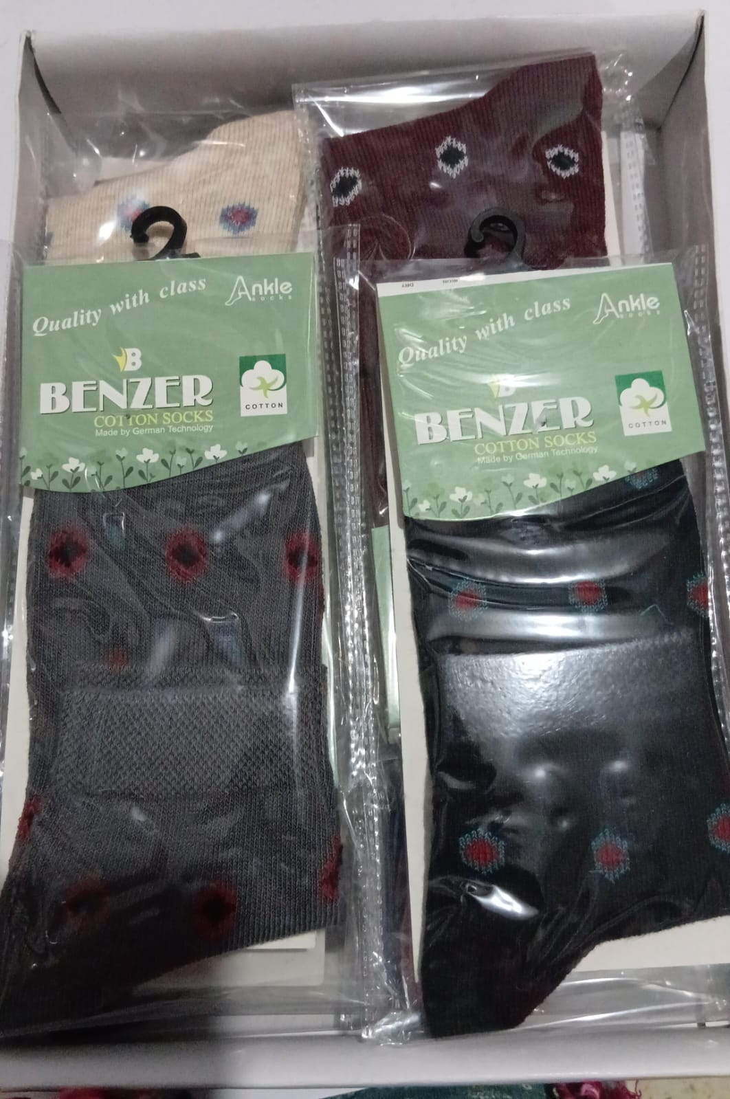 3465 THUMB PRINTED ASSOTED COLOURS